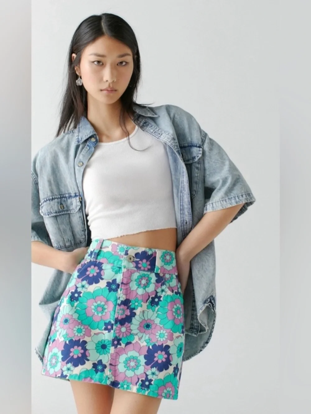 The Ragged Priest | ‘70s Floral Skirt